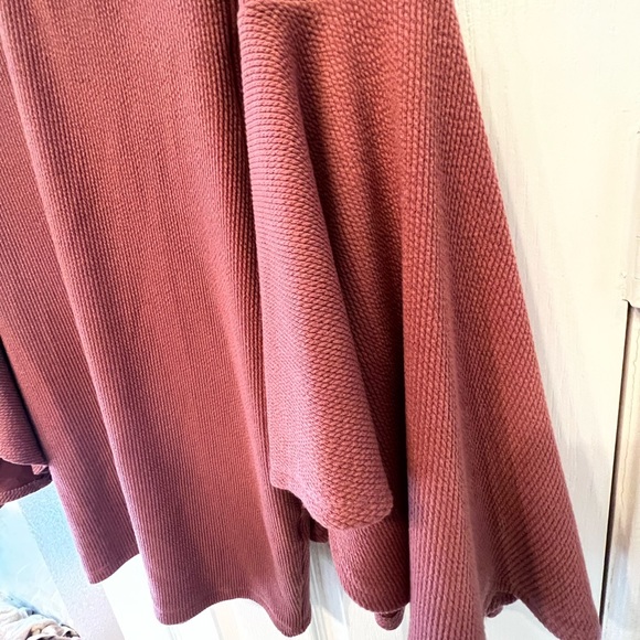 Morning Mist size 10 mauve minidress. Deep v neck. - Picture 3 of 6